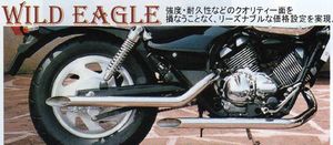 新品 イージーライダース エリミネーター250V マフラー (マフラー本体