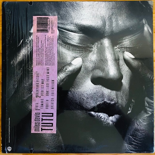 Tutu - Miles ⁄ Davis 0 LP Warner DAVIS⁄TUTU⁄WARNER MILES LP□JAZZ