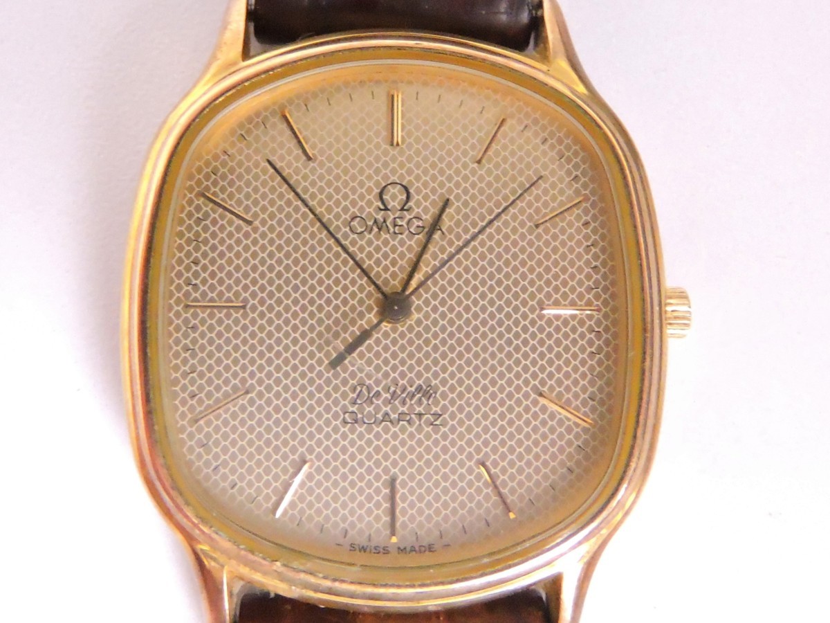 OMEGA オメガ DeVille デビル クォーツ Cal.1336 17石 メンズ腕時計 