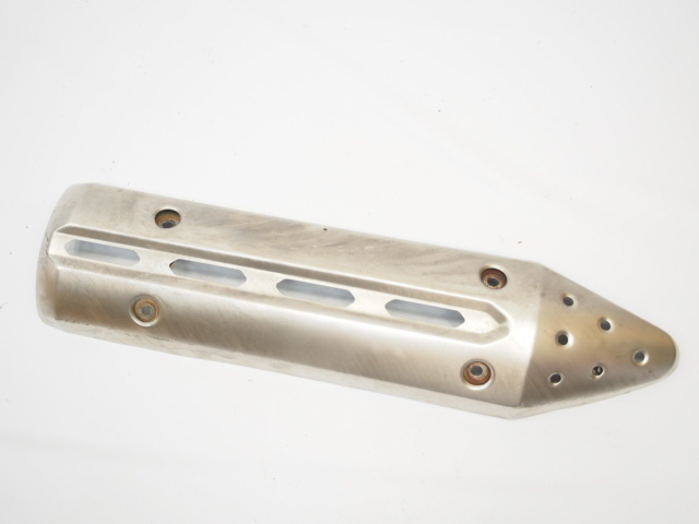 セロー250/トリッカー純正マフラーのヒートガード_ヒートシールド_