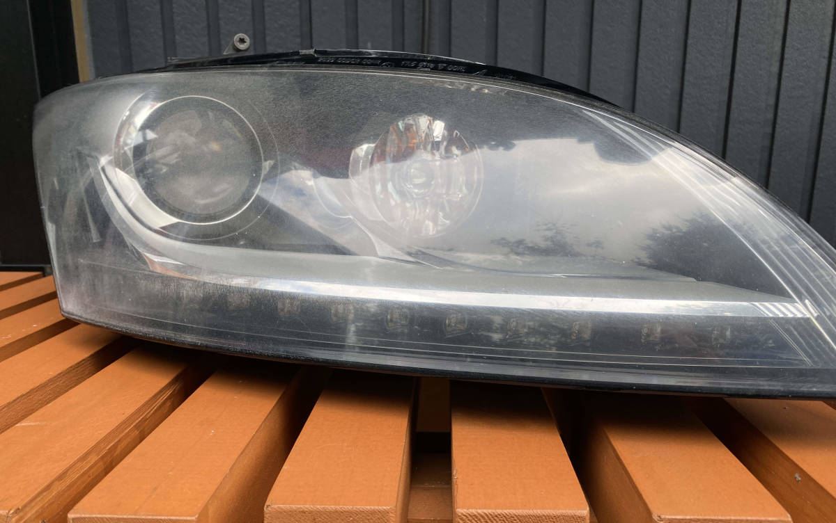 アウディTT 8J HIDヘッドライト 後期LEDタイプ 左右セット