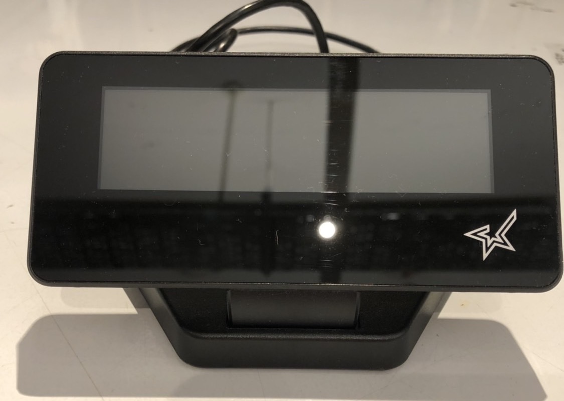 ほぼ未使用スター精密 mPOP対応 カスタマーディスプレイ SCD222U-BLK