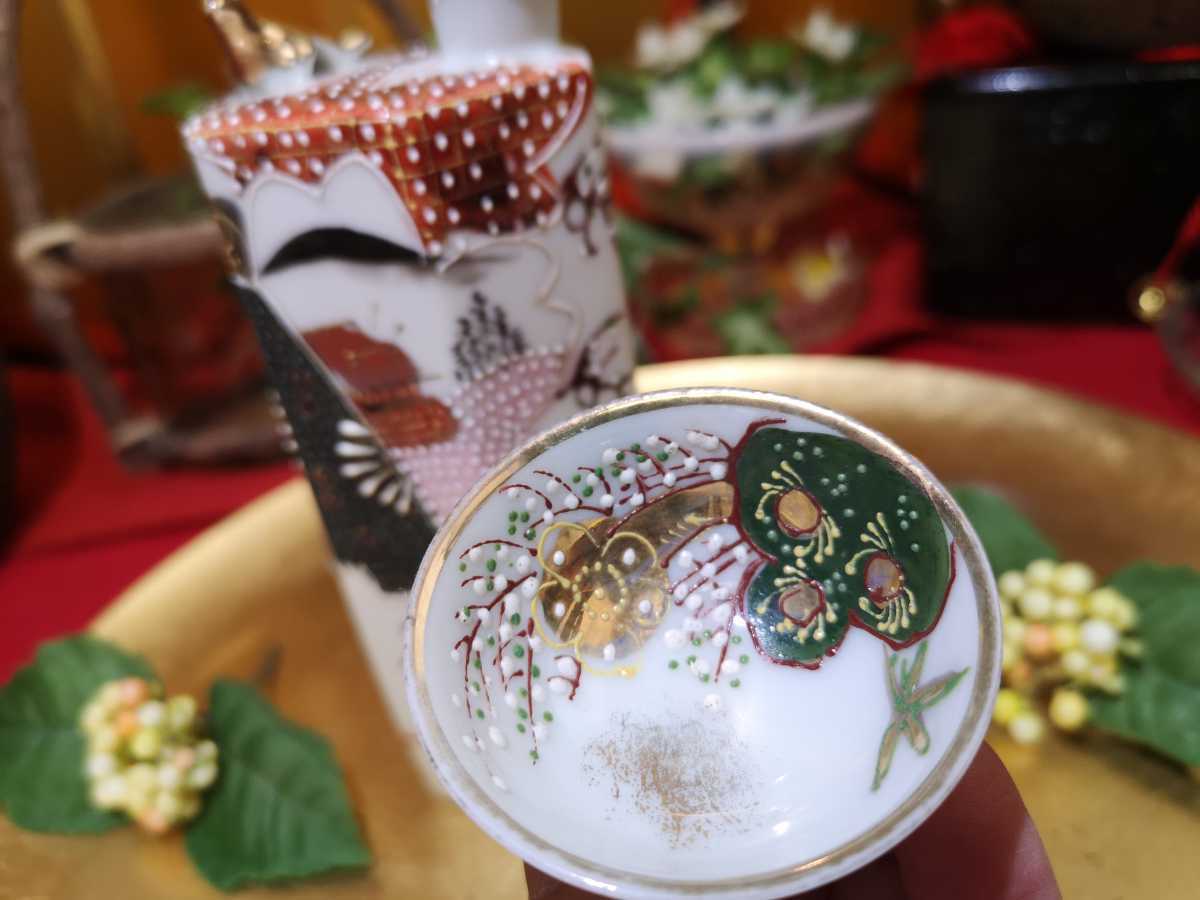 清水焼鳴き徳利鶯徳利六角形酒器鶯徳利京都清水銘 - Yahoo