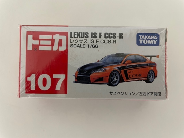 ★ラスト★絶版【トミカ★レクサス IS F CCS‐R 】★No107★_1