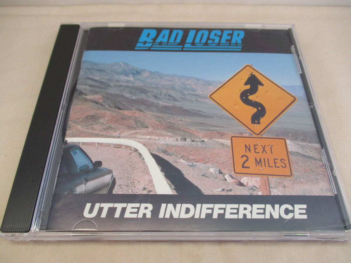 邦楽 BAD LOSER UTTER INDIFFERENCE CD BAD ジャパメタ LOSER INDIFFERENCE CD Utter 廃盤 UTTER Bad