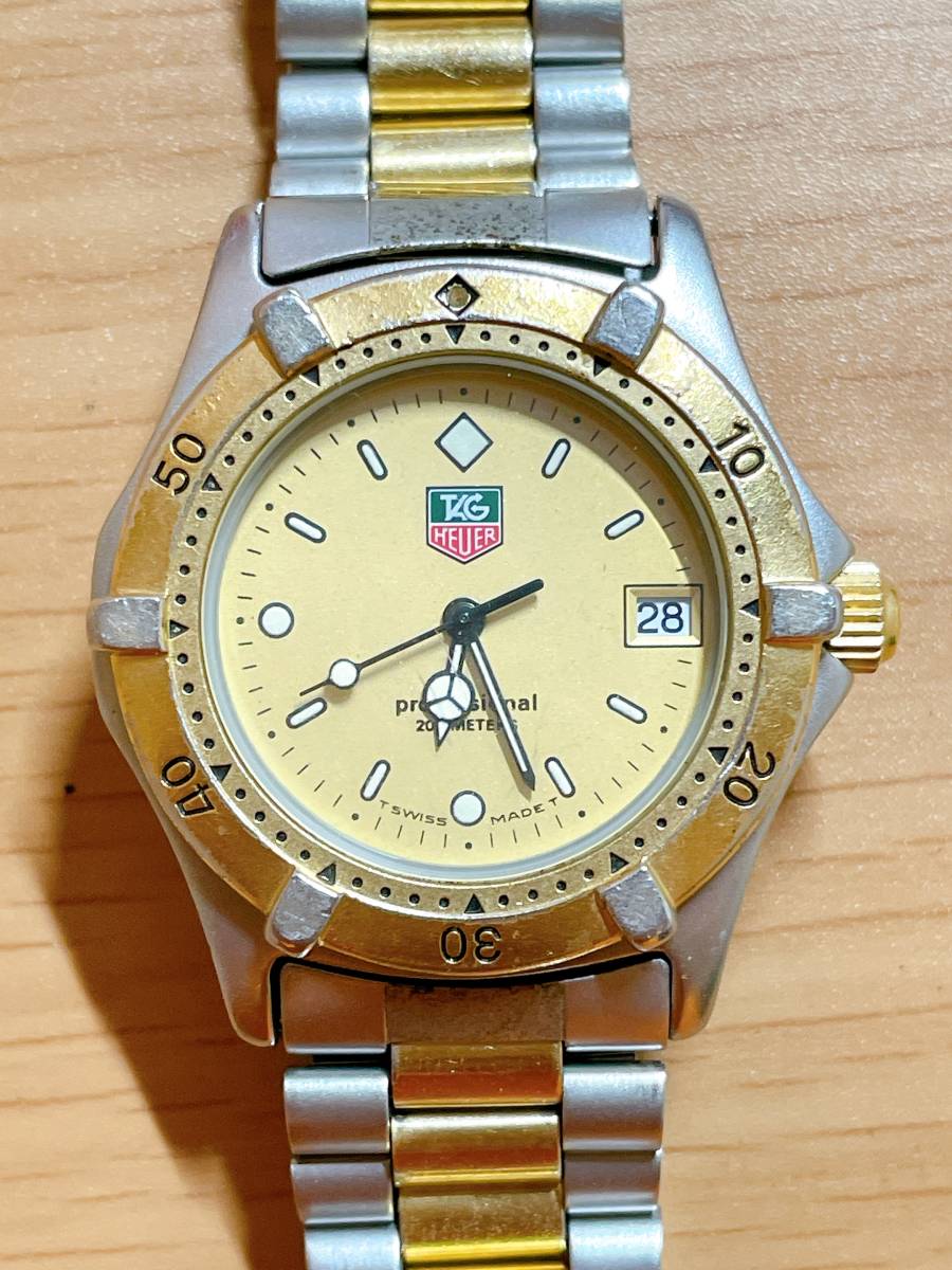 2025春夏 used タグホイヤー クォーツ UPー9