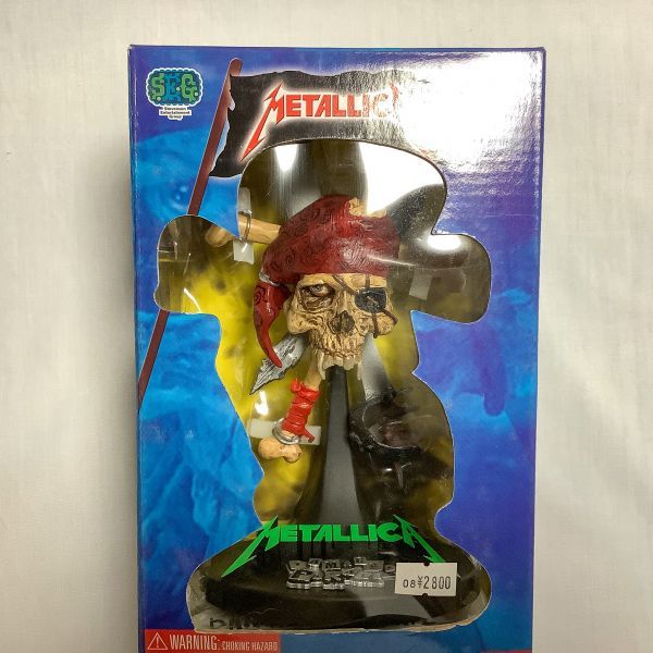 【未使用/未開封/送料無料】Metallica Damaged Pirate Statue メタリカ ダメージドパイレーツスタチュー