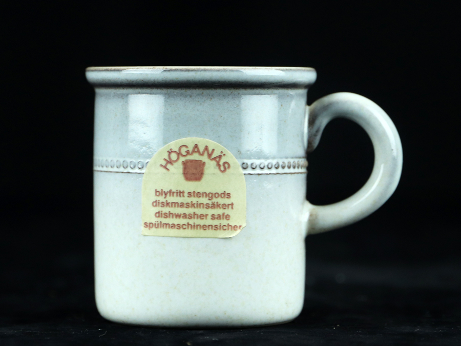 ホガナス　Höganäs 北欧ヴィンテージ　陶磁器 魁】HOGANAS KERAMIK ホガナス savoy カップ＆ソーサー 5客セット 北欧
