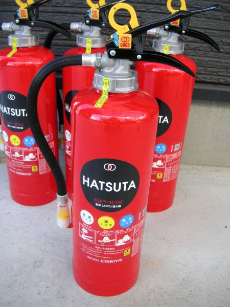 粉末ABC消火器　SP-10X　4本　2006年製　防災　消防_2