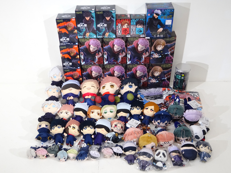 呪術廻戦 フィギュア ぬいぐるみ 大量まとめ売りセット にとたん ともぬい 寝そべりぬいぐるみ 他 Ty724 コミック アニメグッズ 売買されたオークション情報 Yahooの商品情報をアーカイブ公開 オークファン Aucfan Com