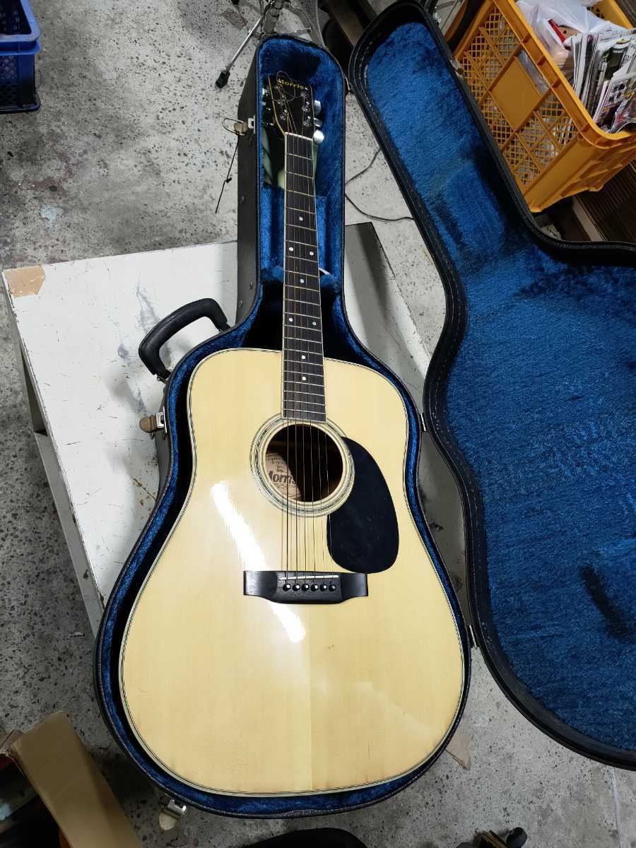 お得，100%新品 M1 Morris アコースティックギター W-25 ハードケース入り 品(モーリス)｜売買されたオークション情報、yahooの商品情報をアーカイブ公開 - オークファン 本体