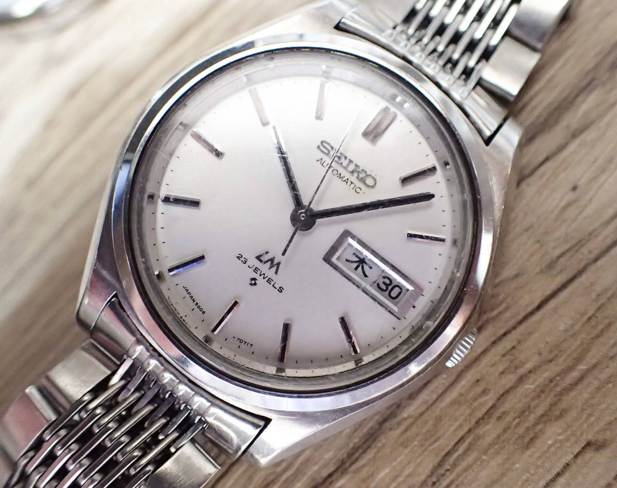 ロードマチック LM SEIKO 稼働 5606-7080 1円スタート 動作品 