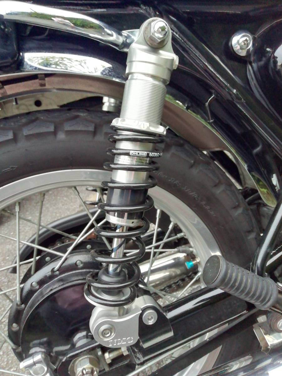 W650オーリンズサス ローダウンキット w650 W400 リアサスペンション