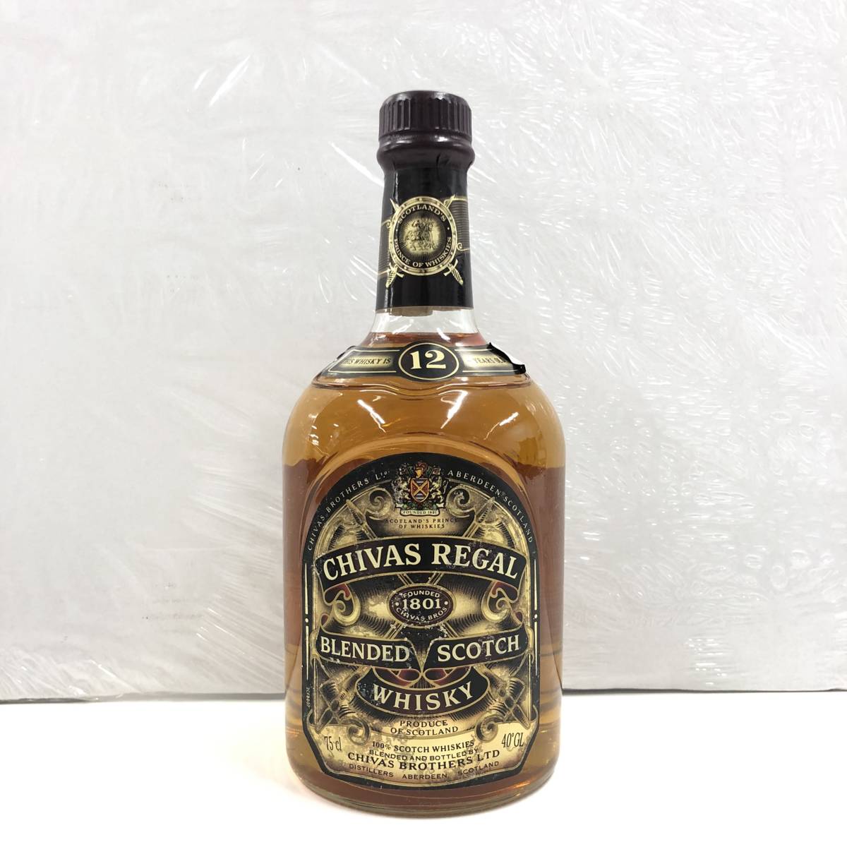 シーバスリーガル12年 1801 旧ボトルChivas Regal特級ウィスキー 
