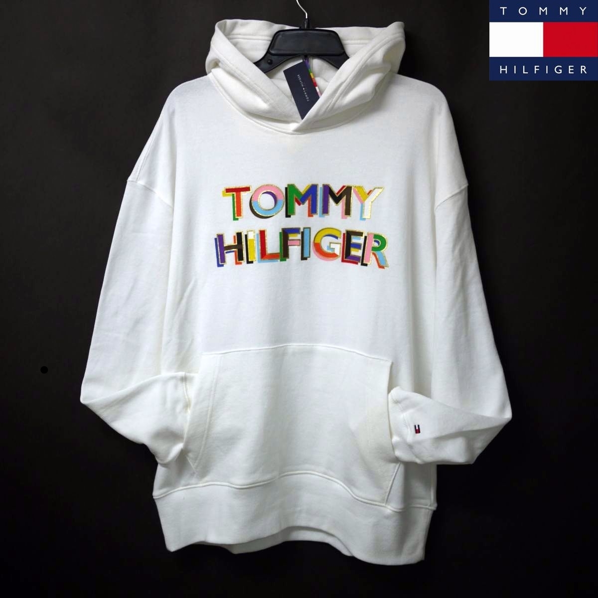 希少新品 トミーヒルフィガー プライド スウェット パーカー (M 