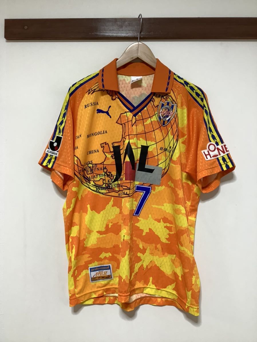 新作，SALE】 を798 清水エスパルス 97-98 ユニフォーム #7 伊東輝悦