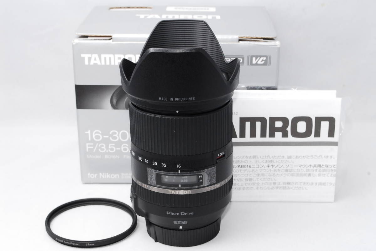 16-300mm Di VC PZD II F⁄3.5-6.3 TAMRON MACRO タムロン B016) (Model |