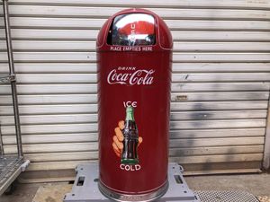 昭和レトロ】コカコーラ ダストボックス 未使用品 コカコーラ