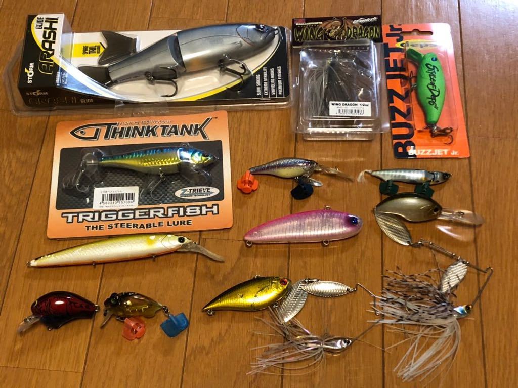 ハードルアー引退セット ダイワ、メガバス、deps、ジャッカル