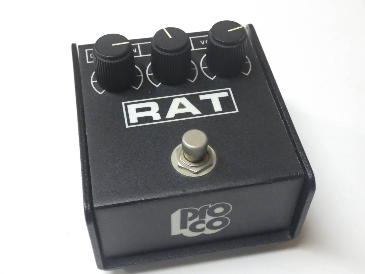  THE RAT USA 1990年代前半 オペアンプ ナショナルコンダクタ製 LM308(ディストーション)｜売買されたオークション情報、yahooの商品情報をアーカイブ公開 - オークファン エフェクター