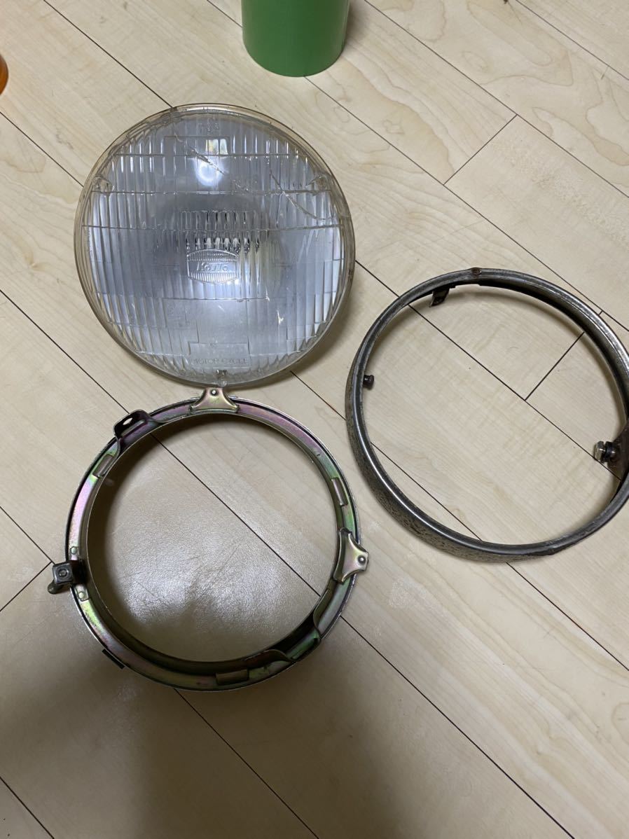 専用☆4 z1 z2 純正ヘッドライト CIBIE 旧車 当時物 マーシャル ヘッドランプ