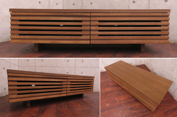 unico】ウニコ テレビボード レイン LIJN AVボード □美品□unico