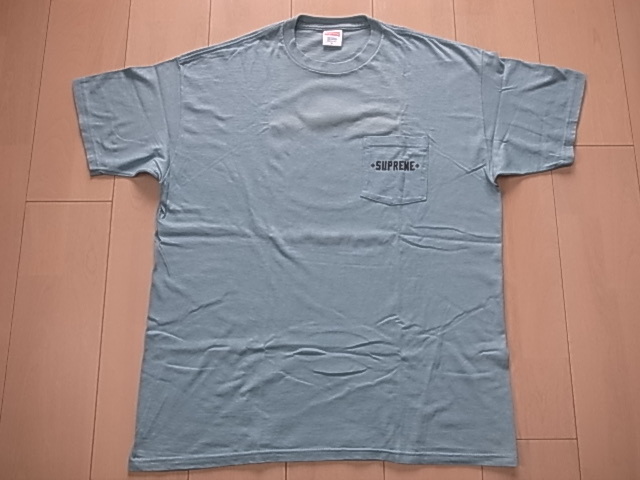 ☆ 12SS SUPREME シュプリーム Independent Pocket Tee インディペン