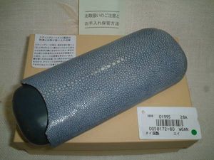 ガンゾ GANZO スティングレイ（エイ革）メガネケース