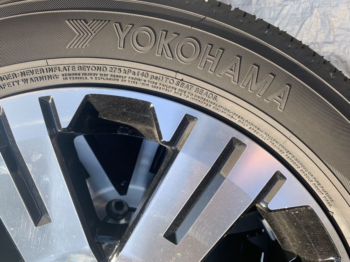 デリカD5 18インチ タイヤセット 純正 三菱 タイヤホイールセット 