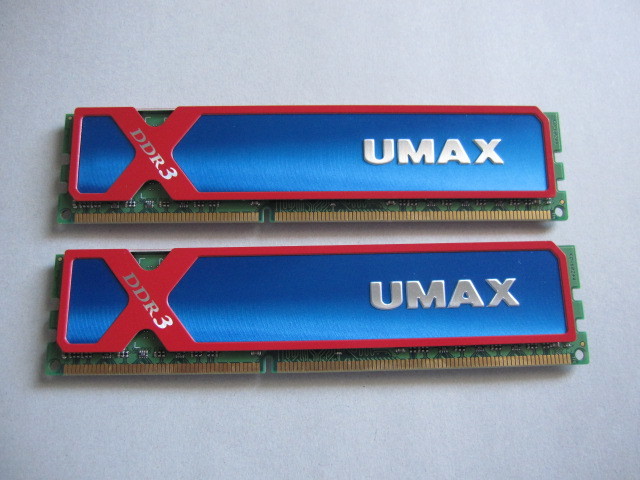 ノートPC UMAX DDR3 メモリ Cems 2枚セット