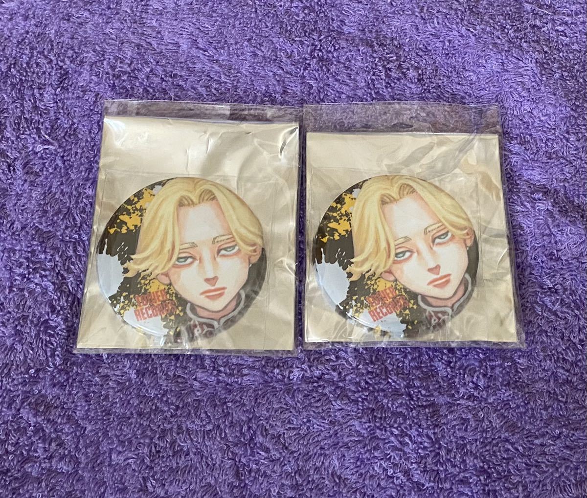 東京リベンジャーズ×TOWER RECORDS・タワレコ渋谷/原画展☆缶バッジ 2