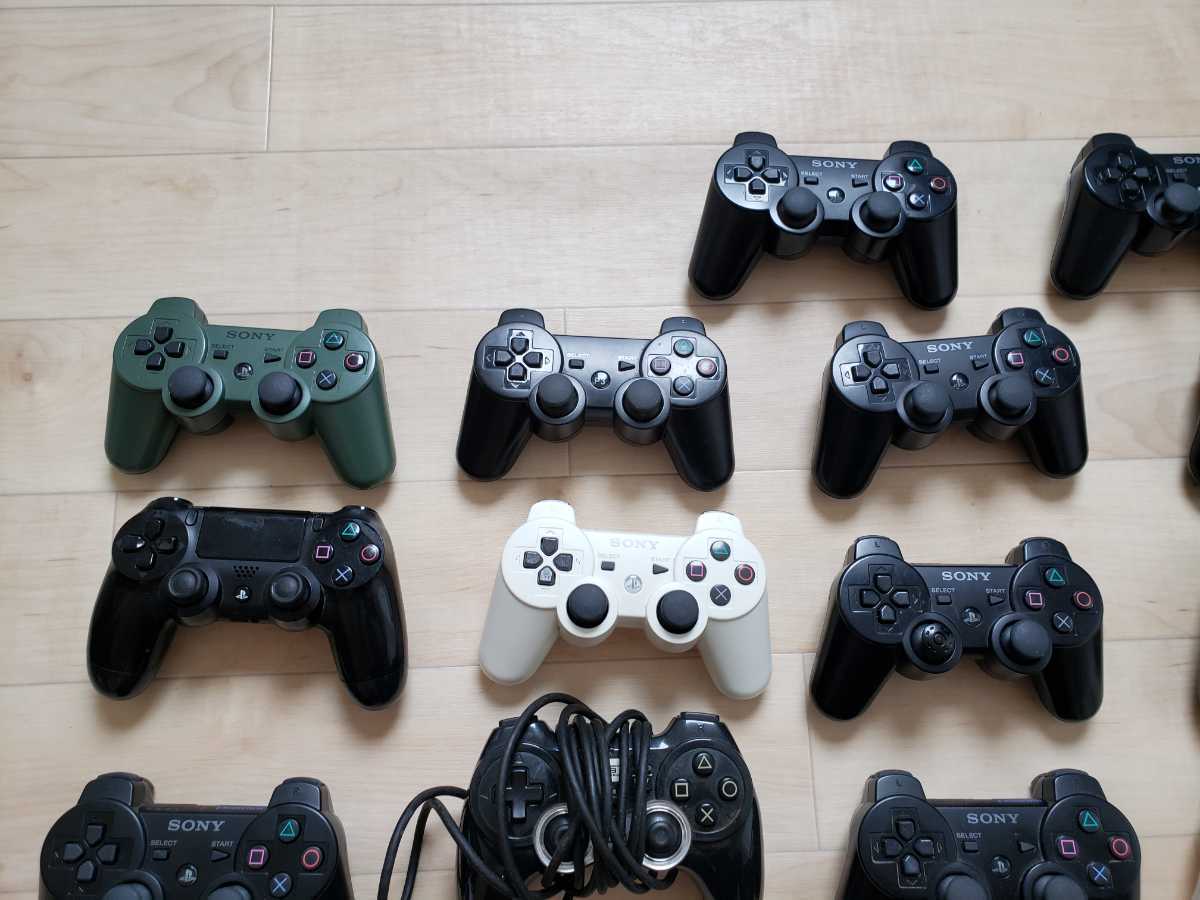 □ PS3 PS4 コントローラ 27台セット 動作未確認 大量 ジャンク □ - 8 