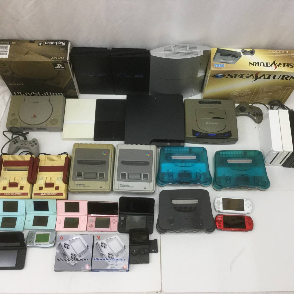 1円～】ゲームハードまとめ DS・3DSLL・3DS・GBASP・64・PS・PS2・PS3 