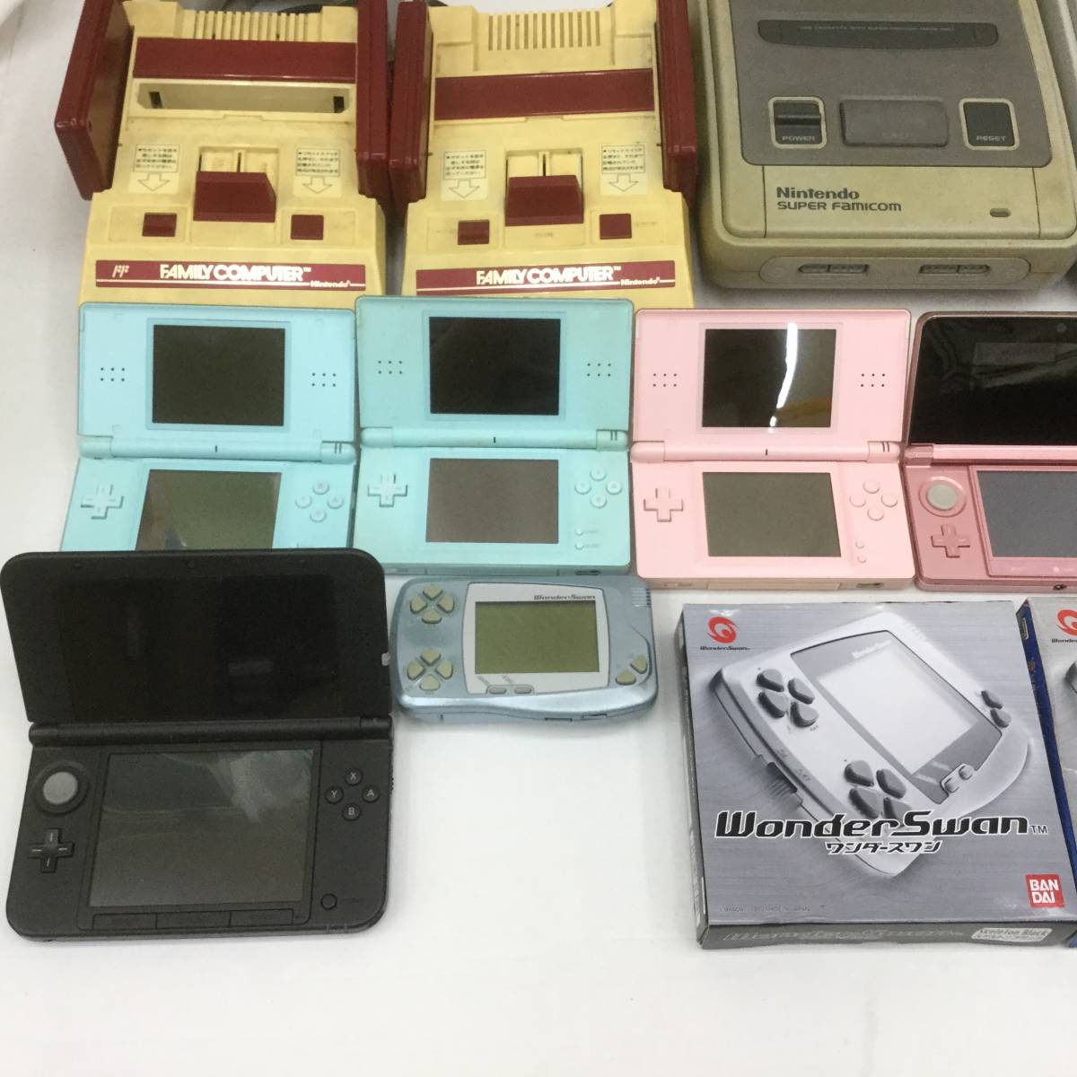1円～】ゲームハードまとめ DS・3DSLL・3DS・GBASP・64・PS・PS2・PS3 