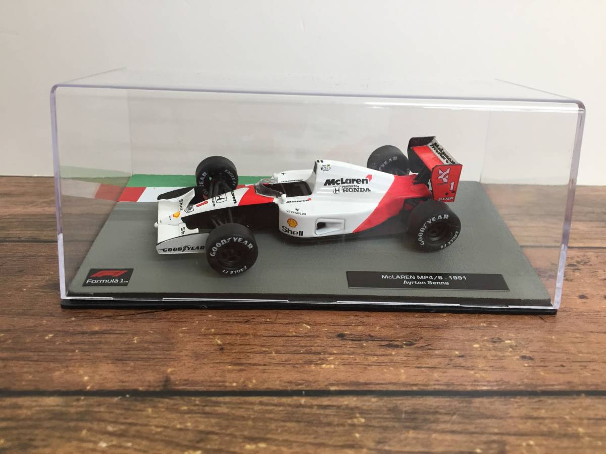 数量限定，100%新品 29-4/デアゴスティーニ F1マシンシコレクション McLAREN MP4/6 1991 アイルトン セナ 1/43 マシンのみ(レーシングカー)｜売買されたオークション情報、yahooの商品情報をアーカイブ公開 - オークファ レーシングカー