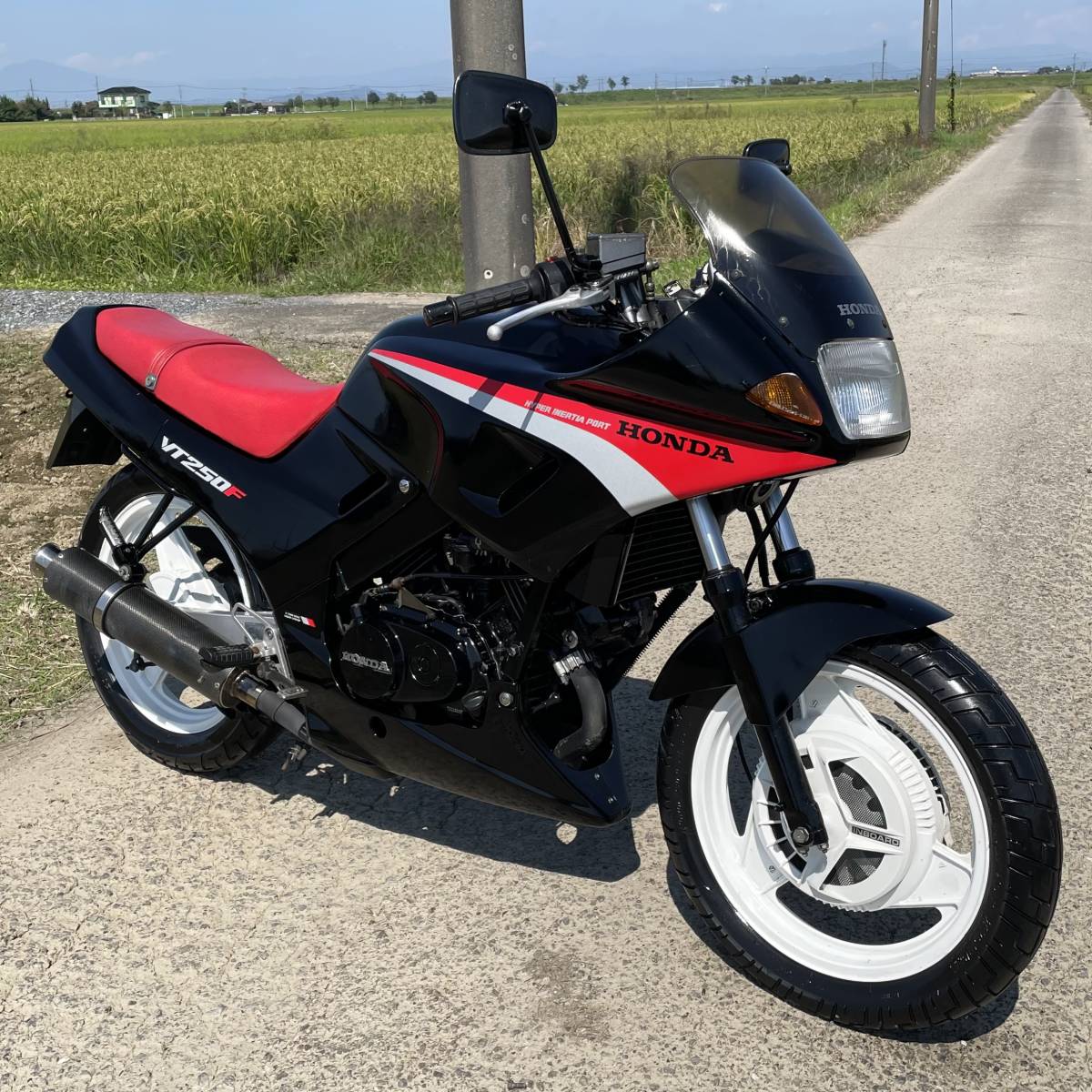 ホンダ VT250F 好調 実動 低走行 ヤマハスズキカワサキ検)CB DT FW FZR MVX RG TZ NS RZ CBR GSX R1Z FG FH FE FC ジェイド 9048㎞