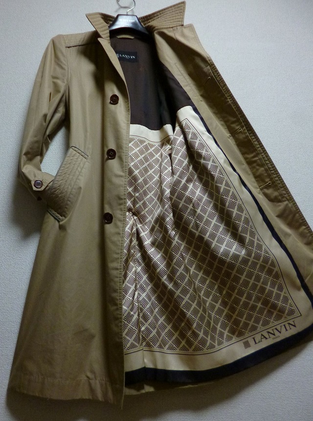 en Bleu LANVIN 価格 シルク混ツイードジレ コレクション(LANVIN 【超
