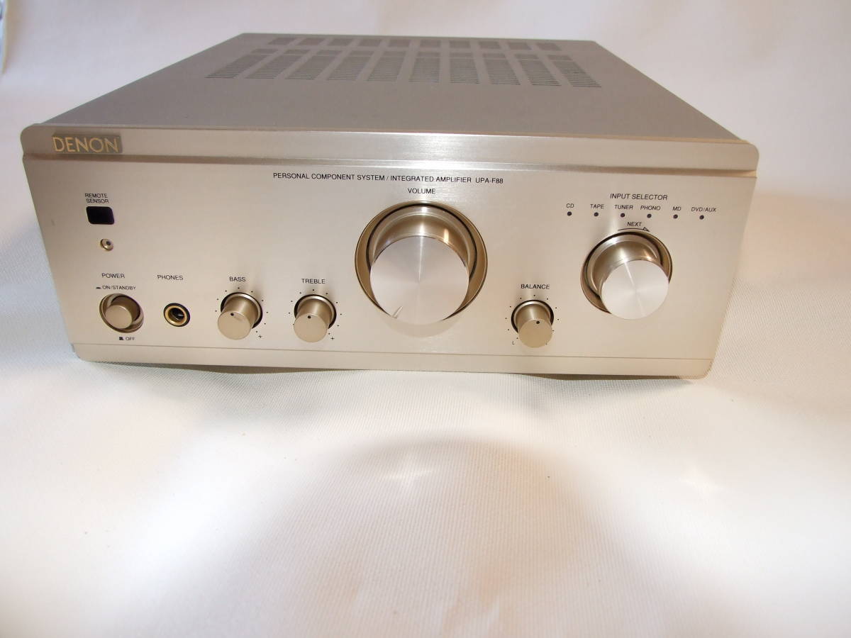 オーディオ機器 いい音！リモコンDENON デノン UPA-F88 コンパクト