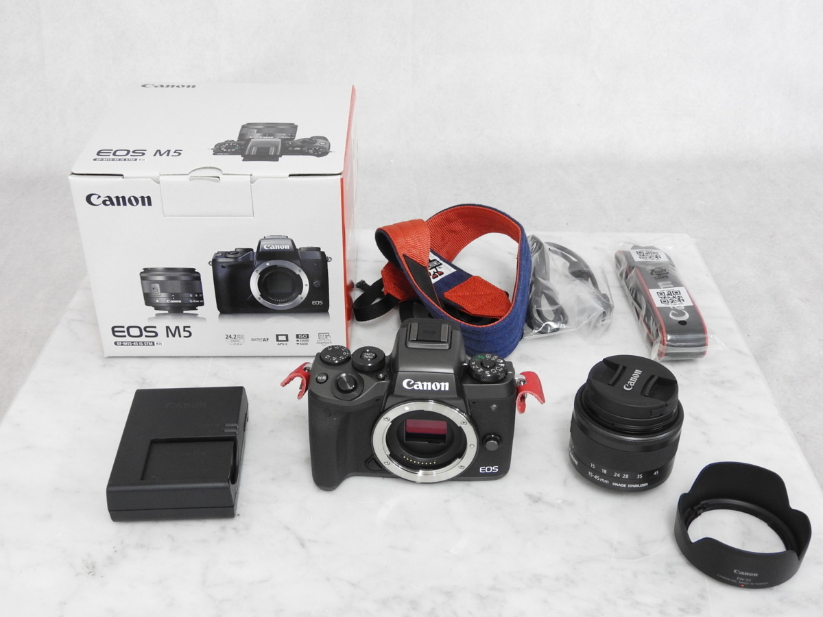 ☆Canon/キャノン EOS M5 ミラーレス一眼カメラ レンズキット EF-M15