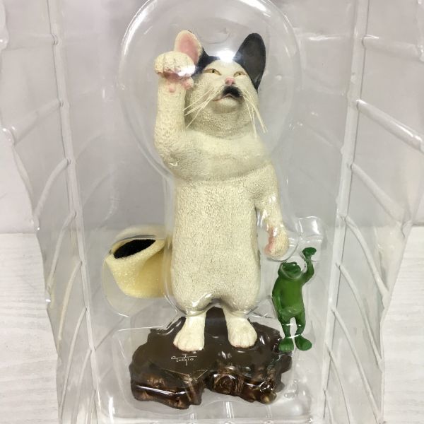 朝隈俊男 猫の留守番 ビックサイズポリストーンフィギュア 【公式