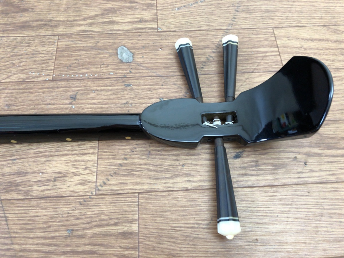 C083B015○沖縄三線 琉線 RS-100 島村楽器 夏は沖縄三線を楽し