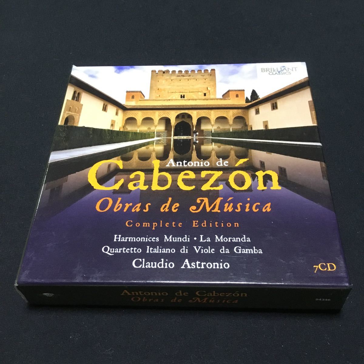  クラウディオ アストロニオ Org Harpsichord カベソン: オブラス デ ムジカ 全集 CD スペイン のバッハ 7枚組(器楽)｜売買されたオークション情報、yahooの商品情報をアーカイブ公開 - オークファン 器楽