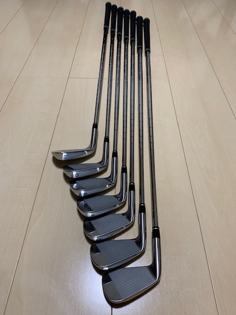 良品 ホンマ TW747VX 5・6・7・8・9・10・11 7本セット シャフト