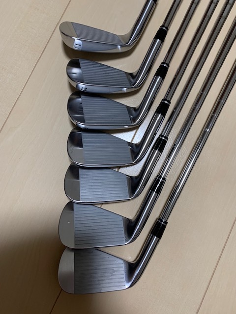 良品 ホンマ TW747VX 5・6・7・8・9・10・11 7本セット シャフト