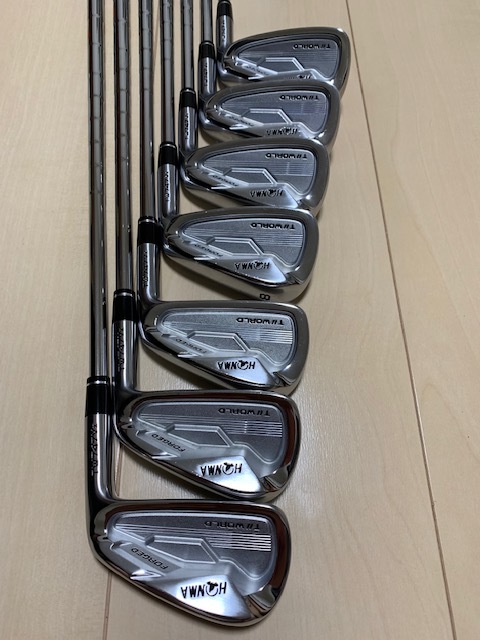 良品 ホンマ TW747VX 5・6・7・8・9・10・11 7本セット シャフト