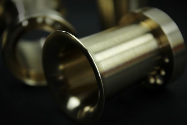★長期保管品 CRキャブ 真鍮製 スモールボディ ファンネル 4個 CR29 CR31 CR33 Z1 Z2 カワサキ kawasaki キャブレター SP0258 ♪1150 CRキャブ スモールボディ ☆長期保管品 送料無料！ 50mm スーパーロング
