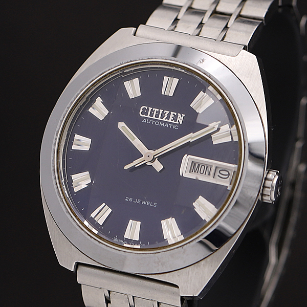 1円○正規品○ジャンク【CITIZEN シチズン】自動巻き 26石 デイデイト 
