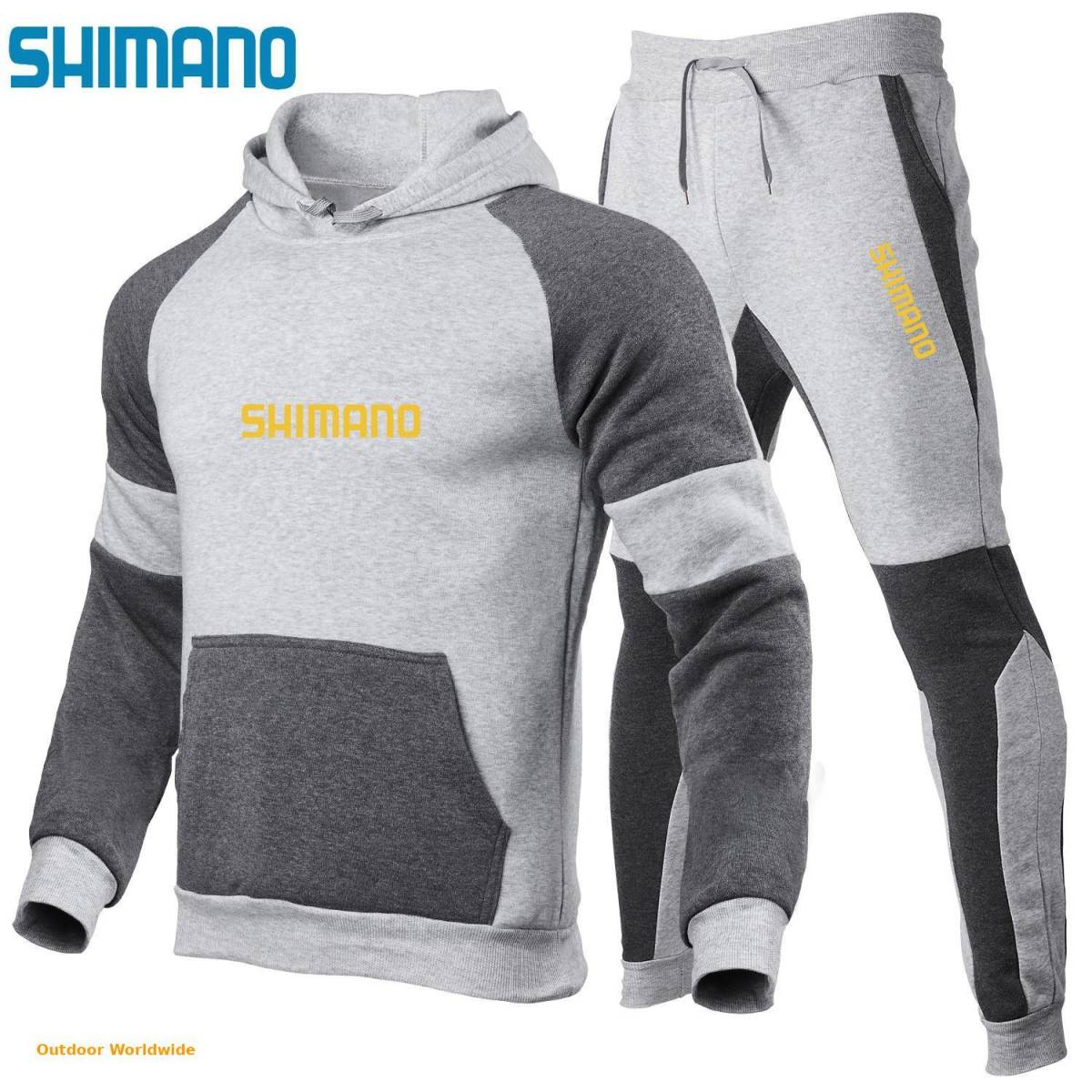 ★WT041 メンズ釣り服セット男トラックスーツセットパッチワークパーカー釣りスポーツウェア2ピース + スポーツパンツスポーツスーツ 9224-124 寅壱 ウェブストア 0 らくリッチハニカムメッシュフルジップパーカーセットアップ着用可 上下セット