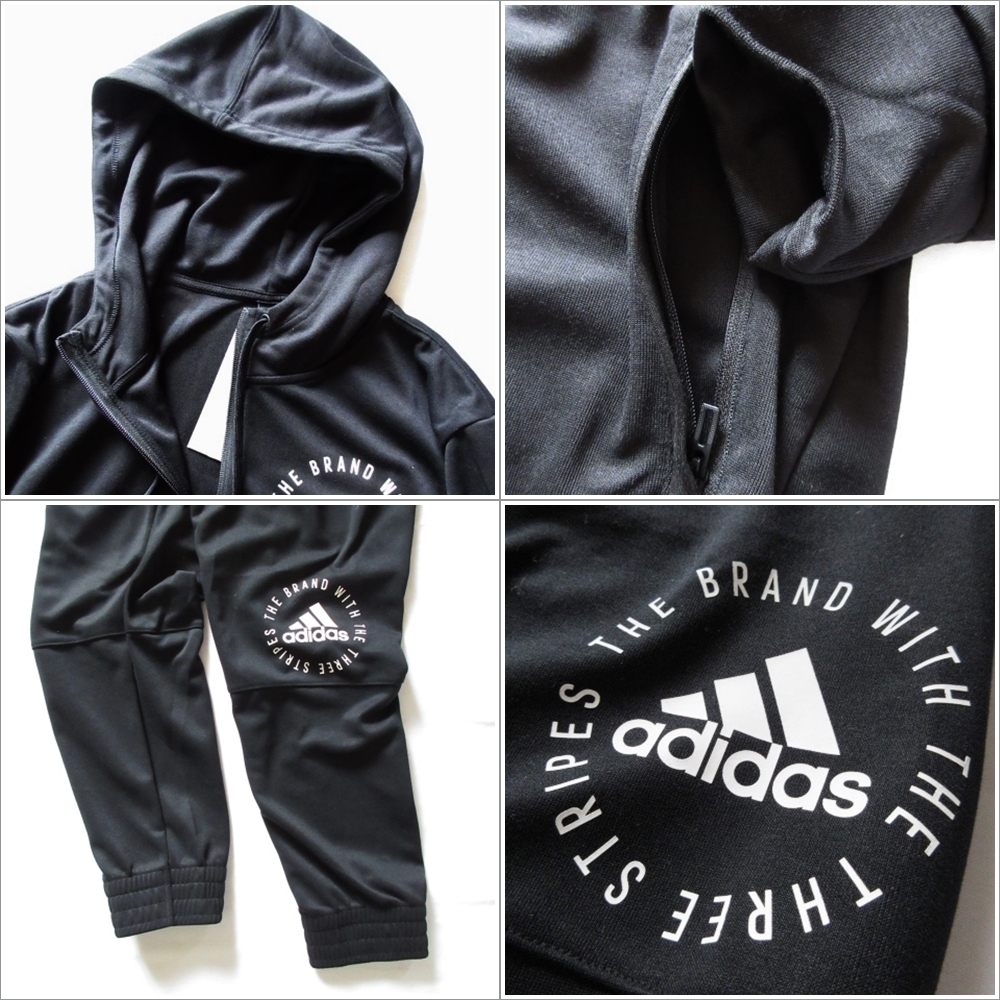 メンズ Xo 定価1 6万 Adidas アディダス スウェット 上下 パーカー フーディー テーパード スウェットパンツ セットアップ 黒 アディダス 売買されたオークション情報 Yahooの商品情報をアーカイブ公開 オークファン Aucfan Com