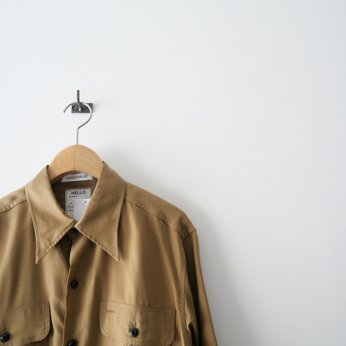 2019 / MADISON BLUE マディソンブルー HAMPTON SHIRT NIDOM シャツ 00 